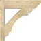 Ekena Millwork Olympic Slat Rough Sawn Outlooker, Douglas Fir, 6"W x 20"D x 20"H OUT06X20X20OLY06RDF - alternate 4